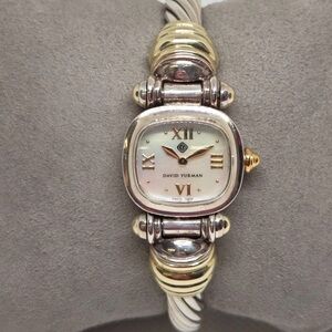 Vintage David Yurman Cable Watch in pristine condition